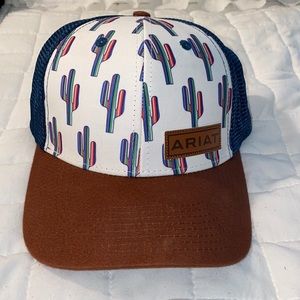 Ariat cactus SnapBack hat